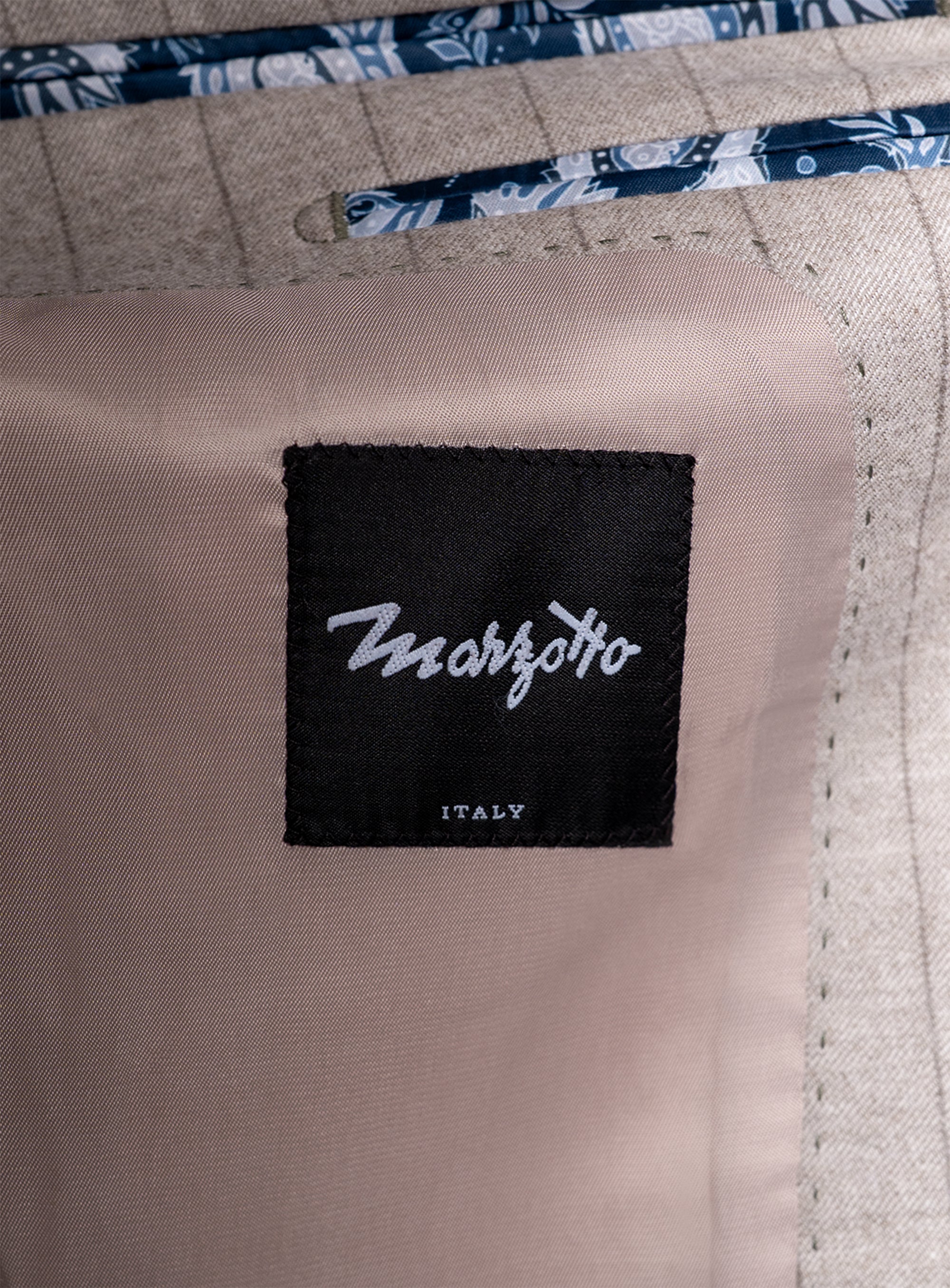 Giacomo Stripe Taupe Suit