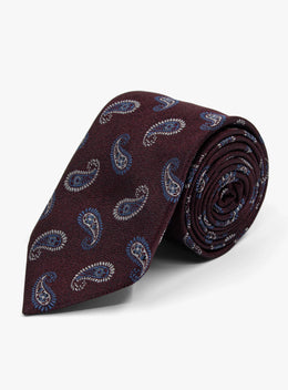 Bottinelli Borgo Paisley Silk Tie