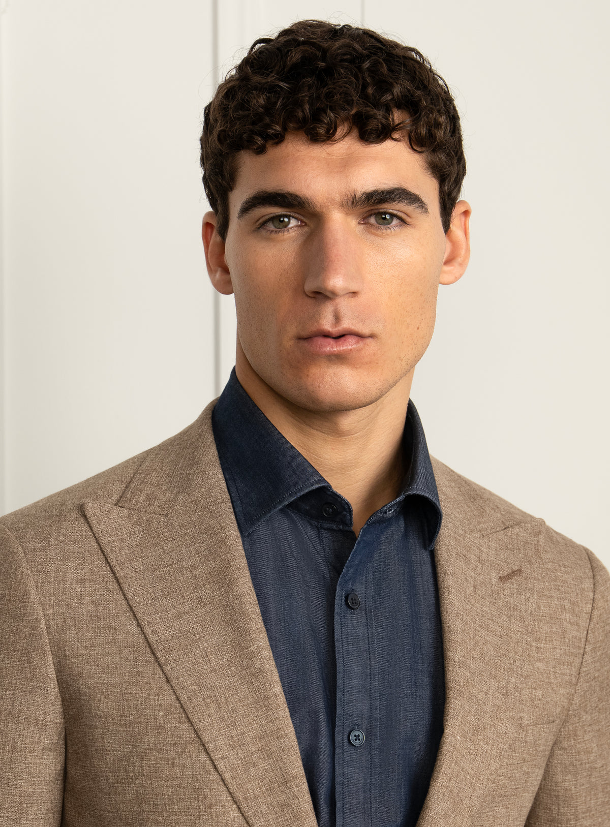 Portici Basketweave Taupe Sport Jacket