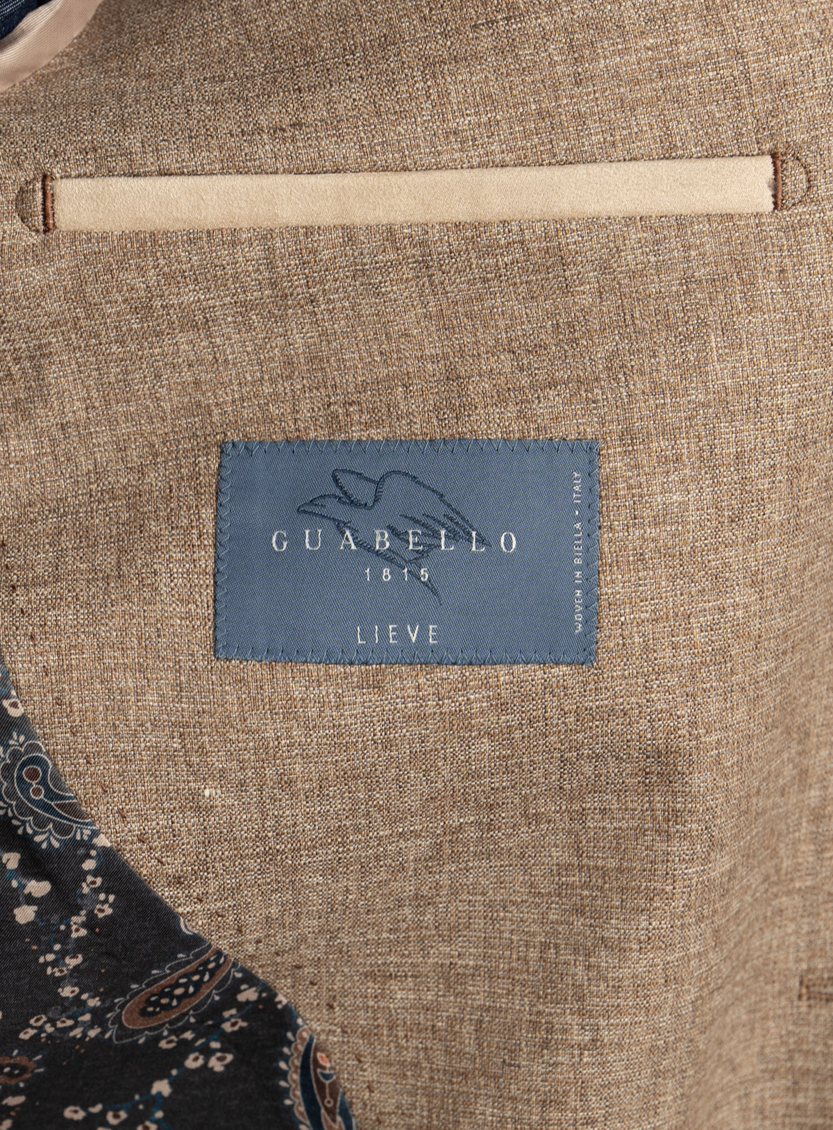 Portici Basketweave Taupe Sport Jacket
