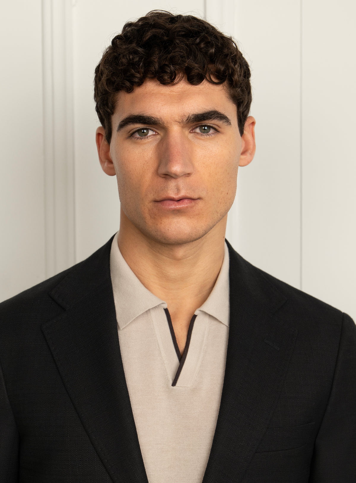 Vitale Textured Black Sport Jacket