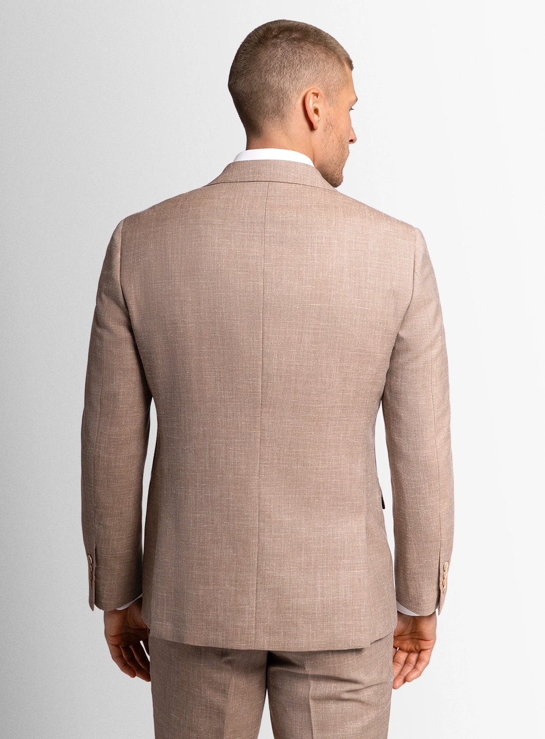 Vito Apricot Basketweave Jacket