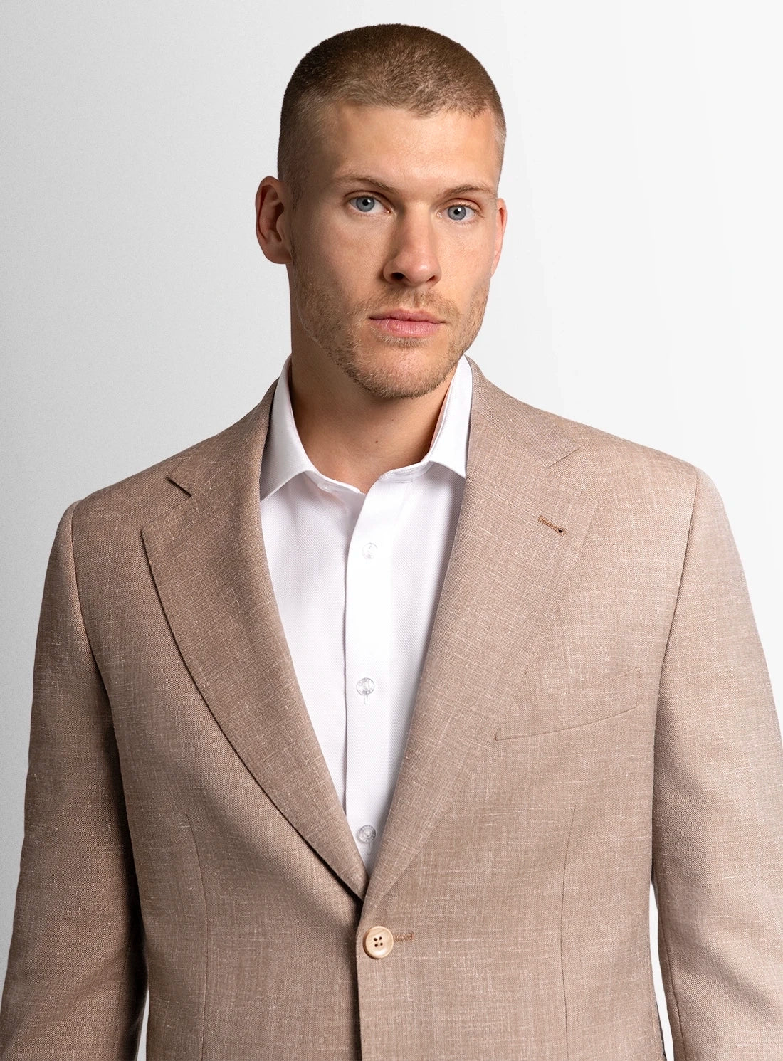 Vito Apricot Basketweave Jacket