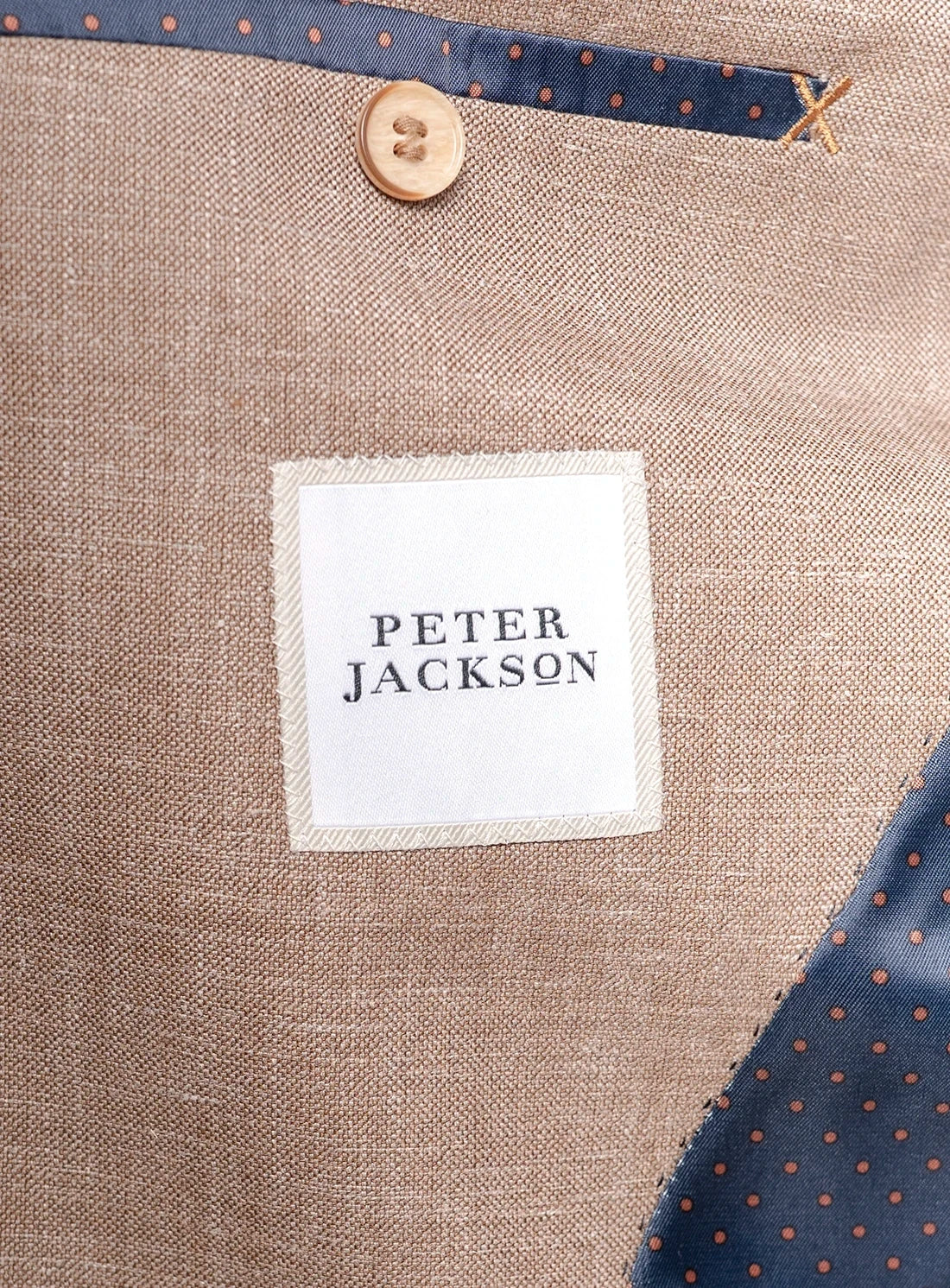 Vito Apricot Basketweave Jacket