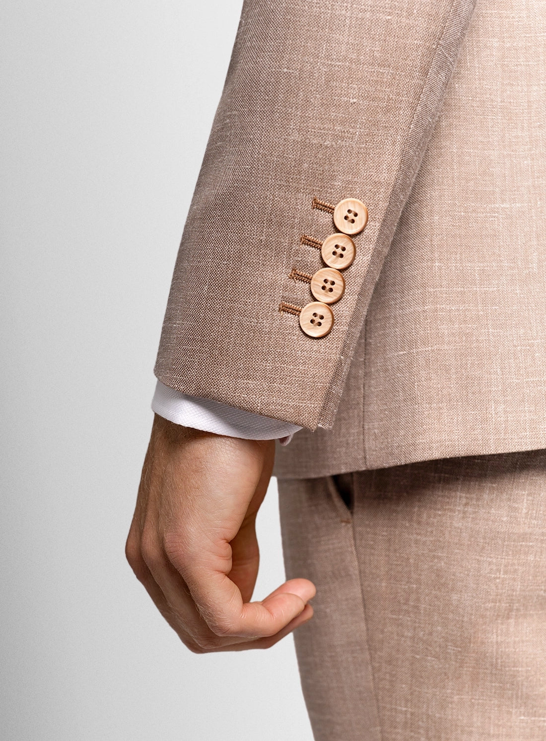 Vito Apricot Basketweave Jacket