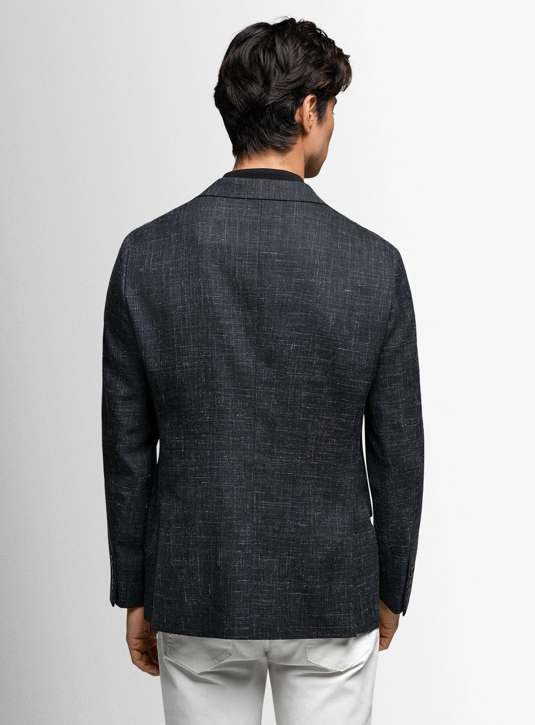 Vitale Basketweave Black Jacket