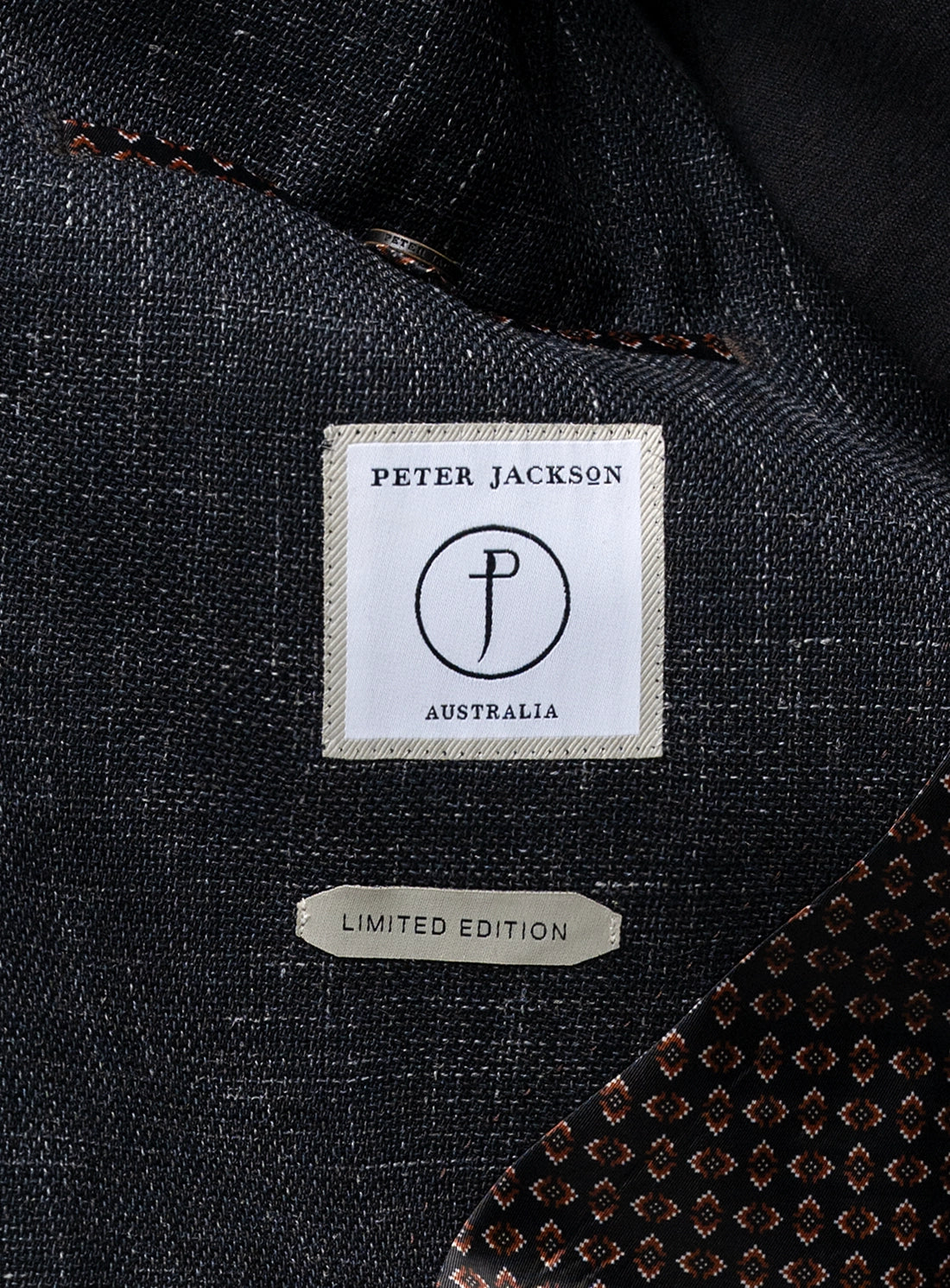 Vitale Basketweave Black Jacket