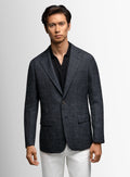 Vitale Basketweave Black Jacket