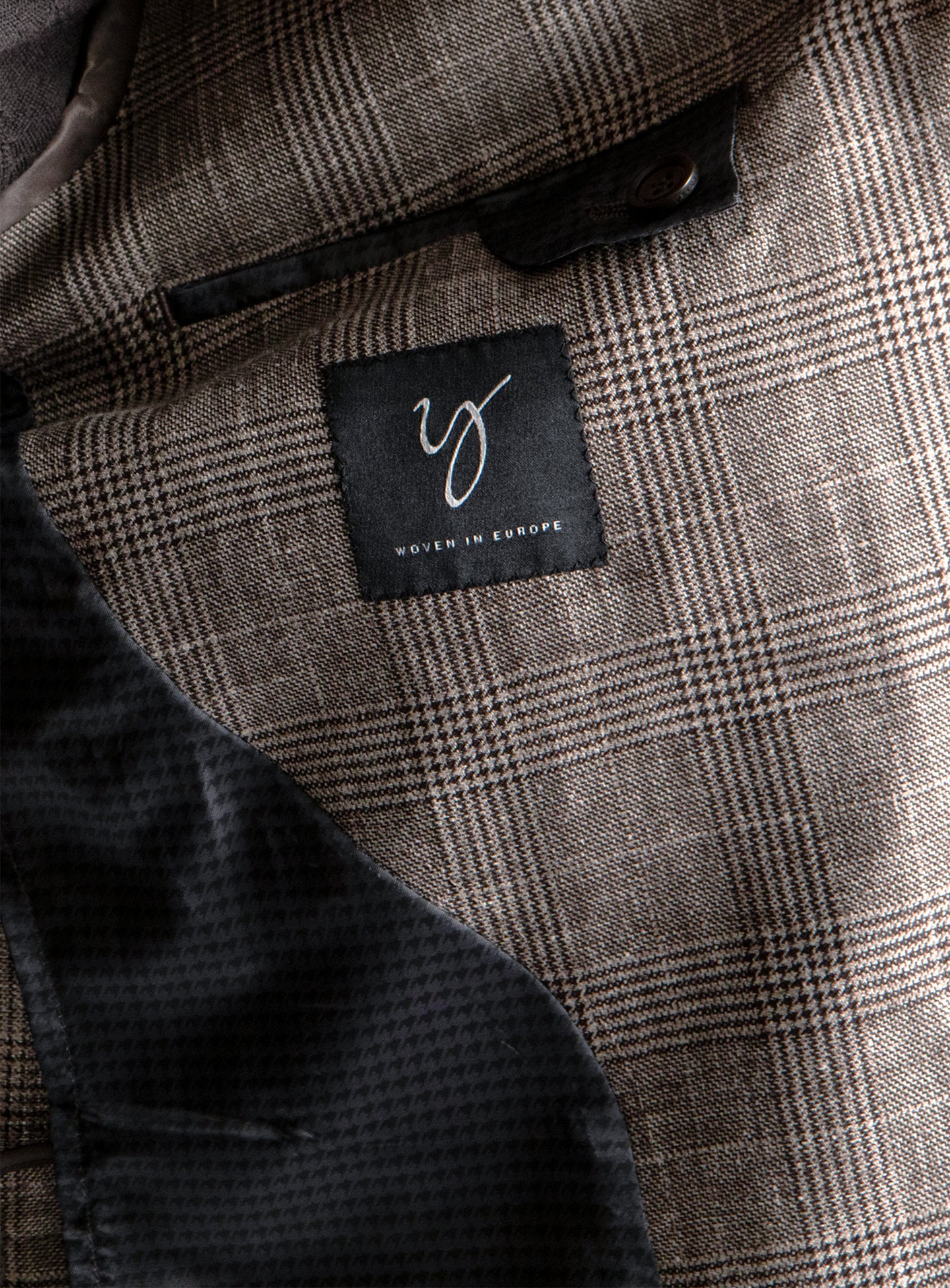 Portici Plaid Chocolate Jacket