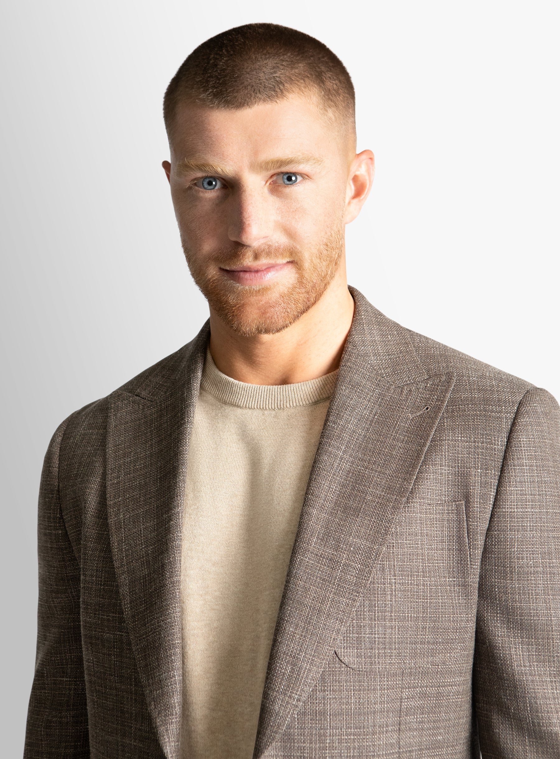 Picciano Basketweave Taupe Jacket