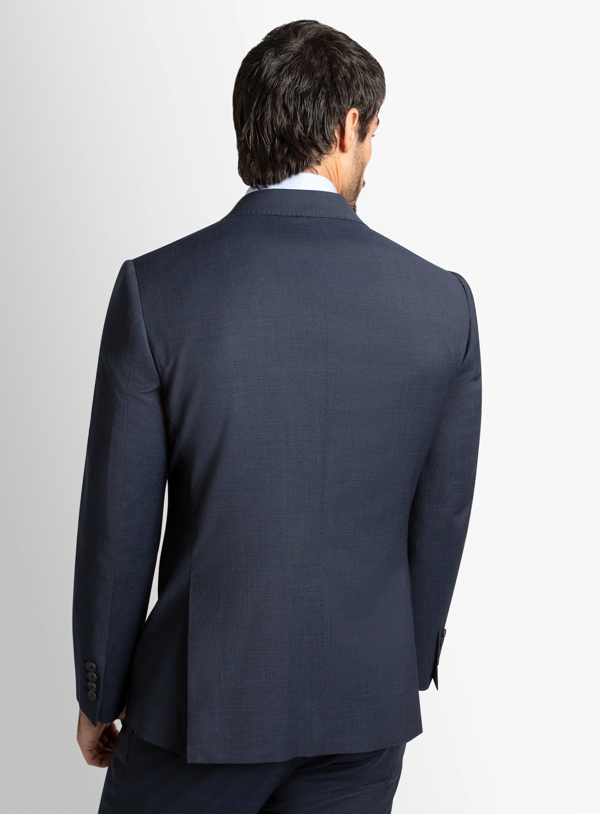 Mens blue suit jacket