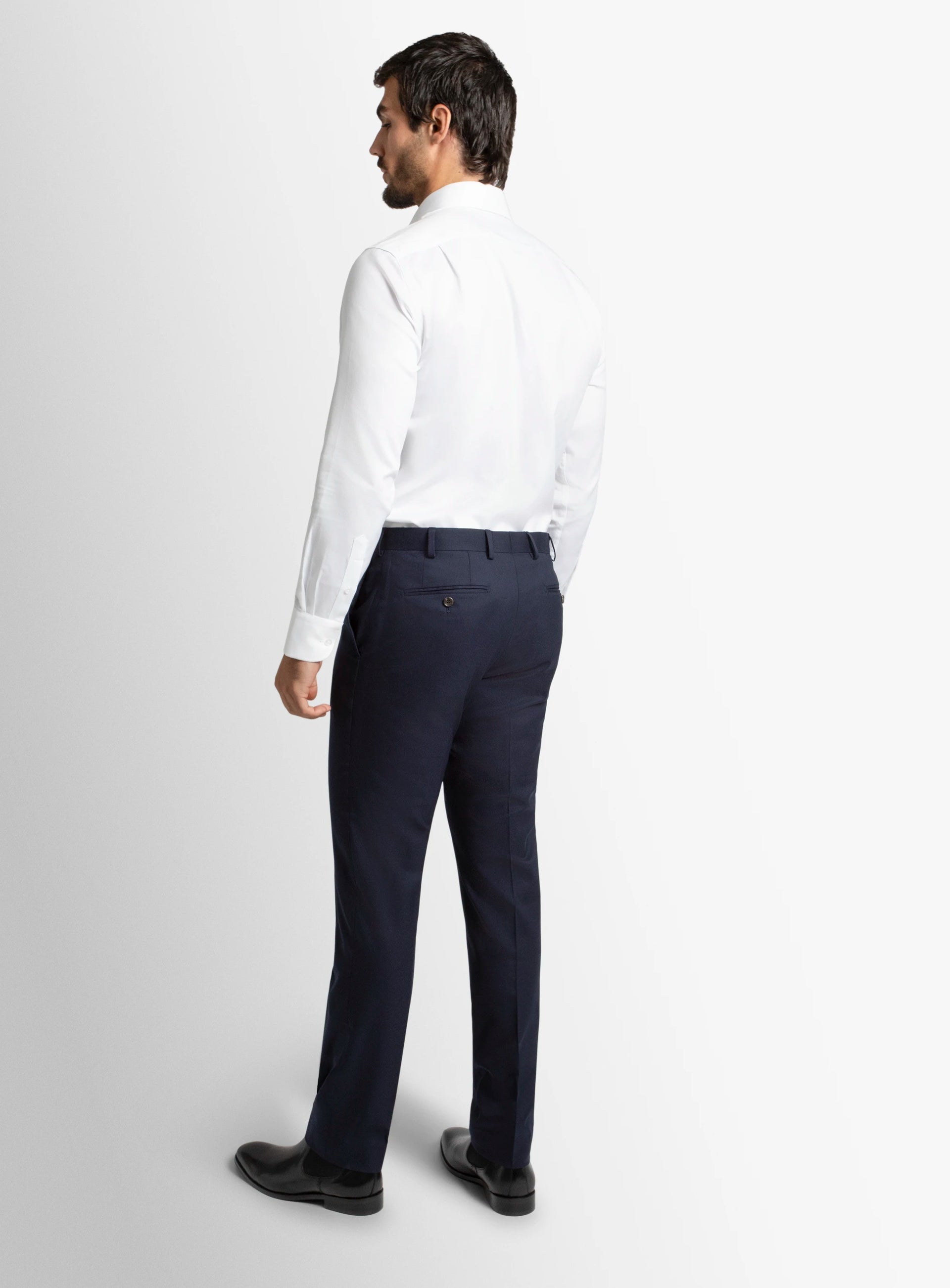 Dexter Navy Twill Trousers