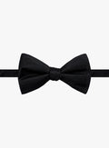 Signature Silk Black Bow Tie
