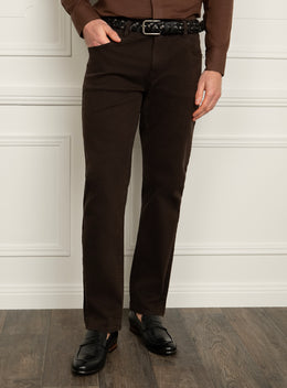Andali Chocolate Brown Jeans