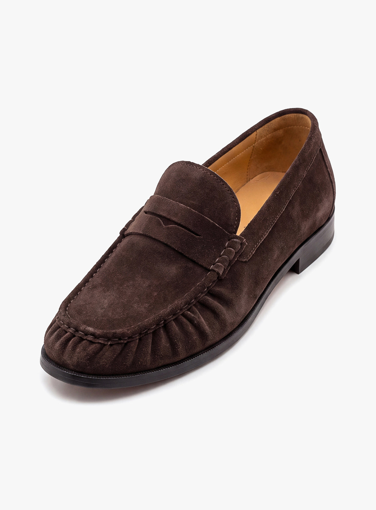 Alviano Brown Suede Loafer