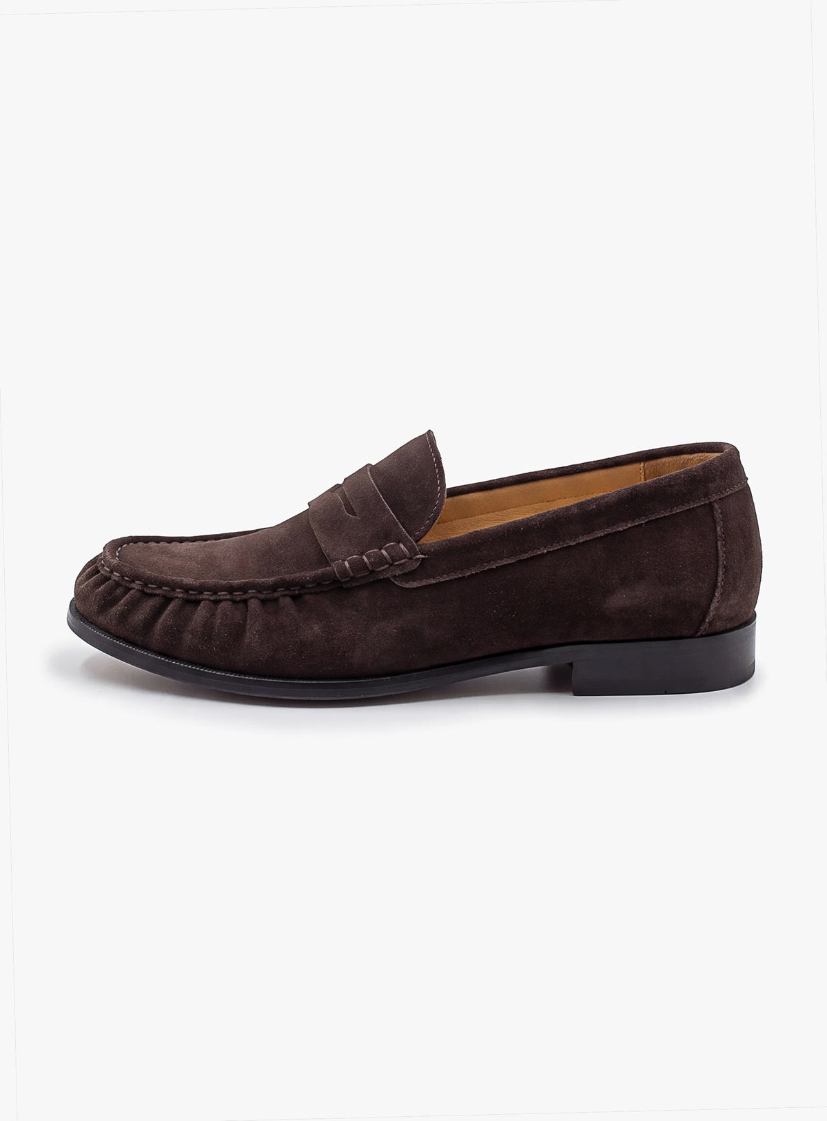 Alviano Brown Suede Loafer