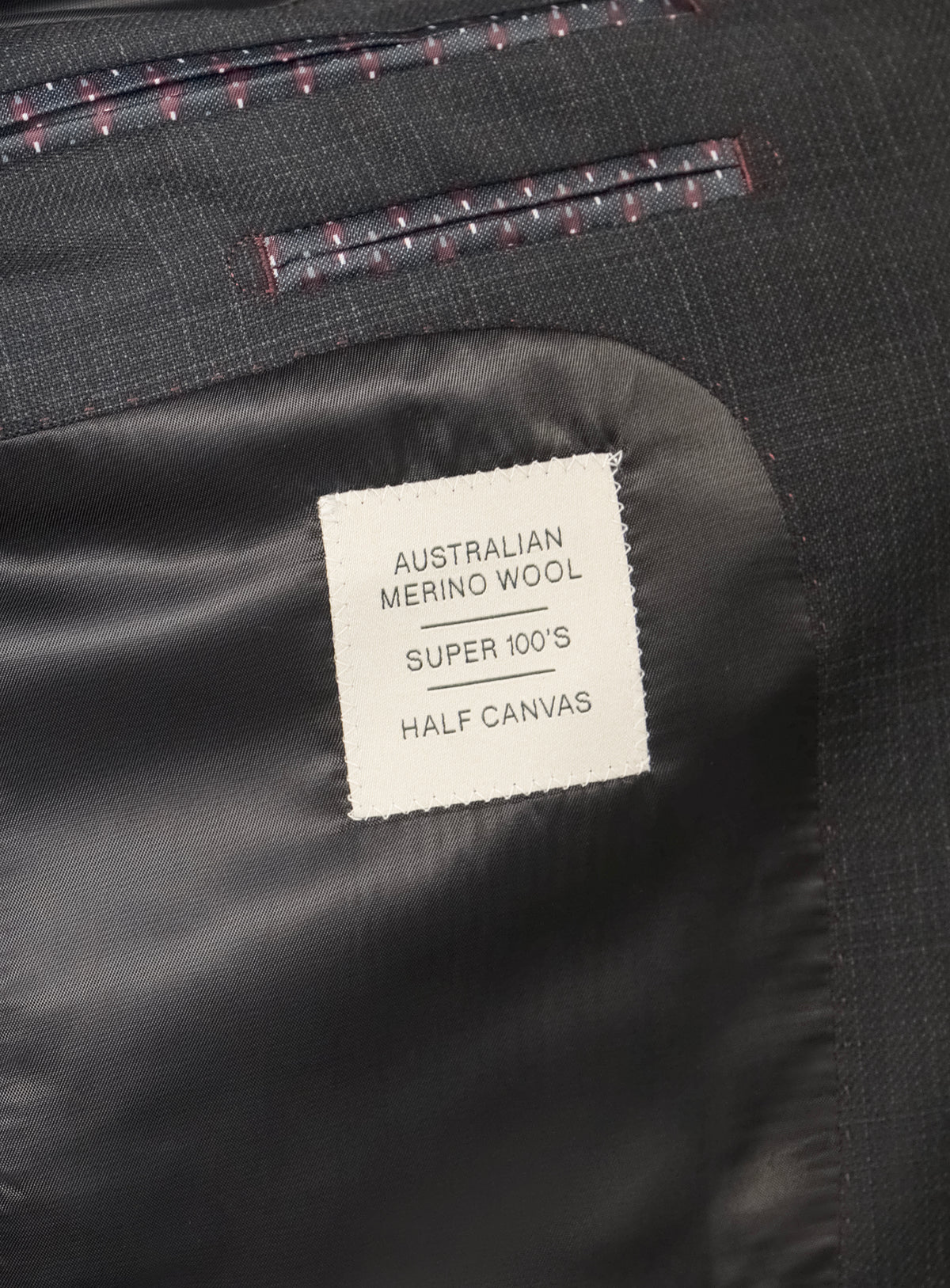 Cesare Charcoal Plaid Suit