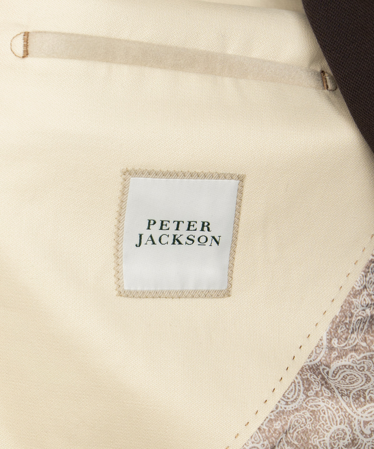 Portici Cream Cotton Sport Jacket