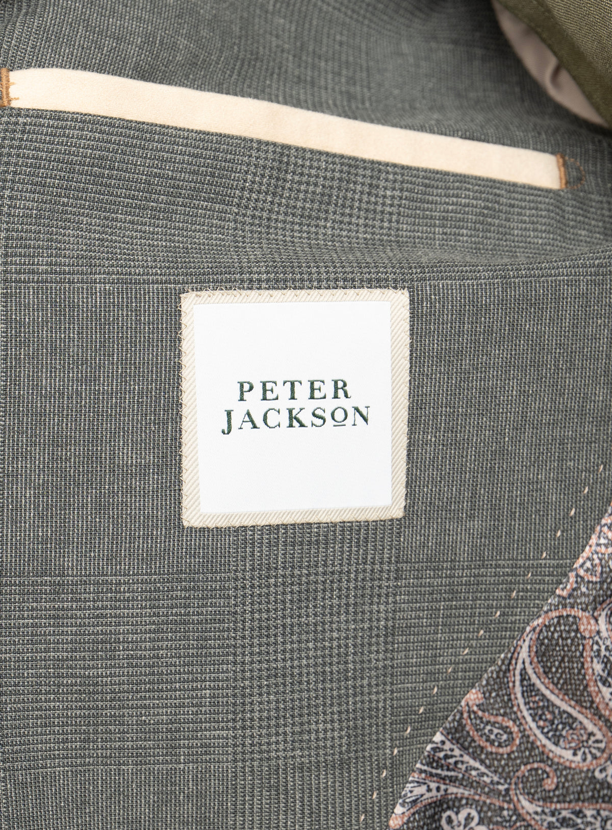 Portici Plaid Green Sport Jacket