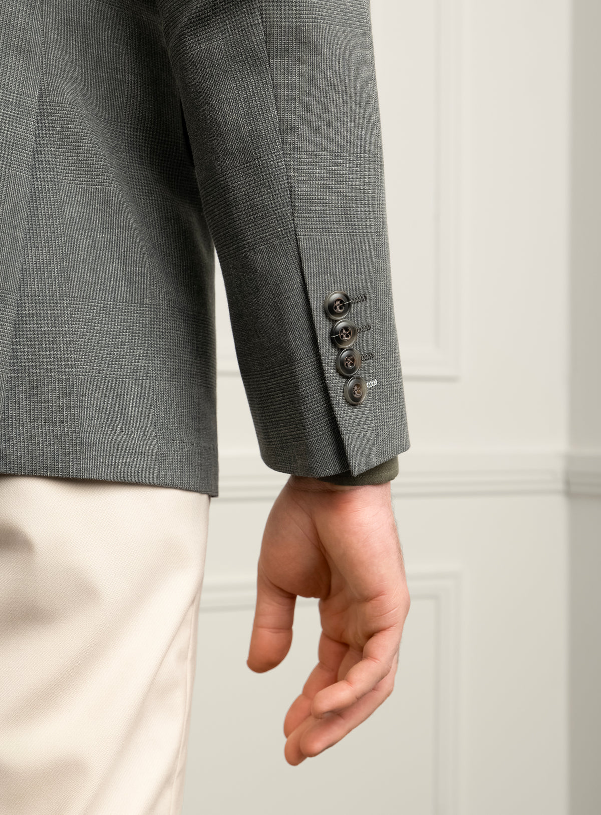 Portici Plaid Green Sport Jacket
