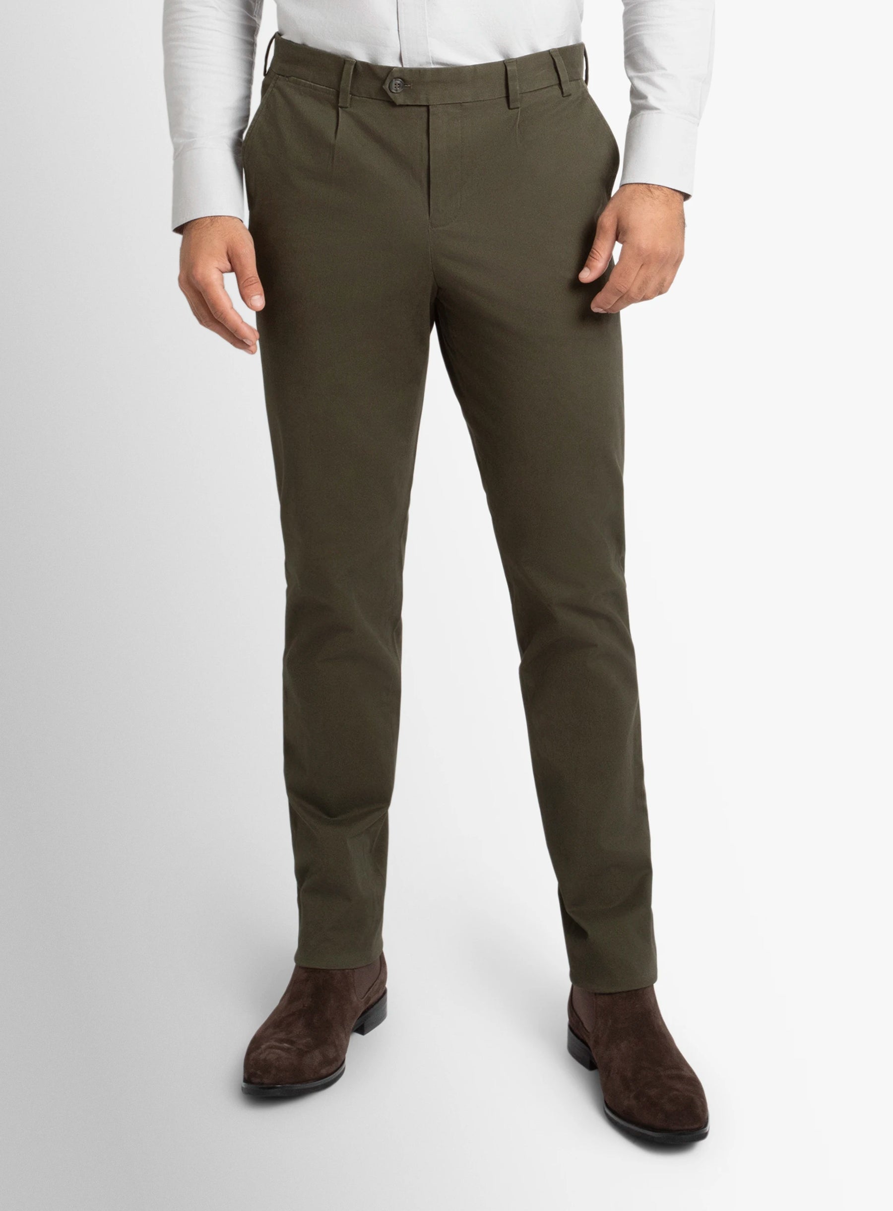 Carmine Olive Chino