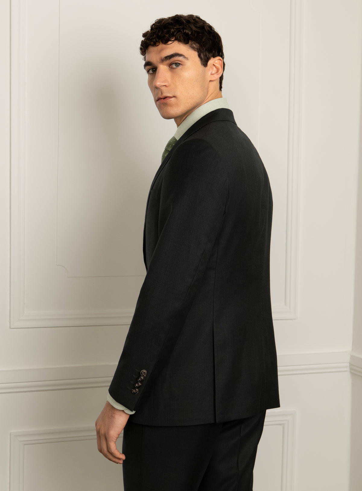 Garofoli Green Twill Suit