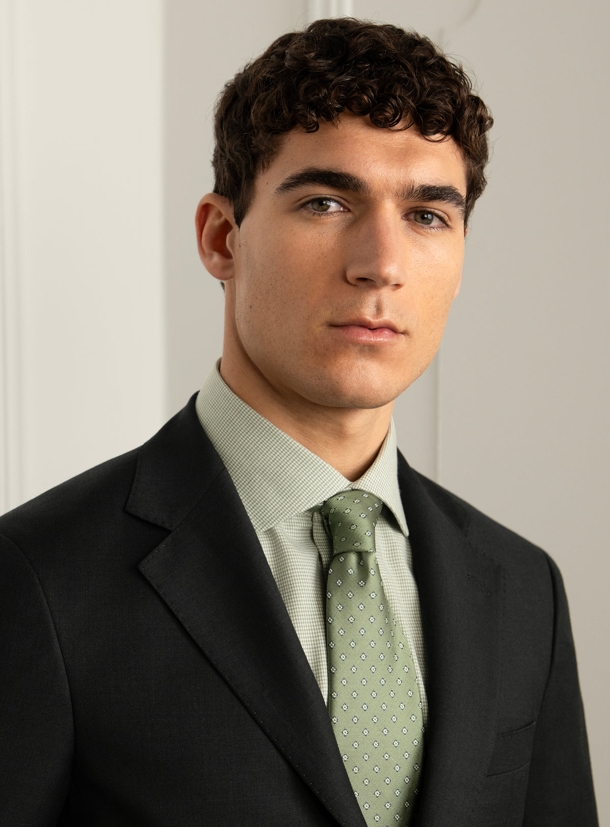 Garofoli Green Twill Suit