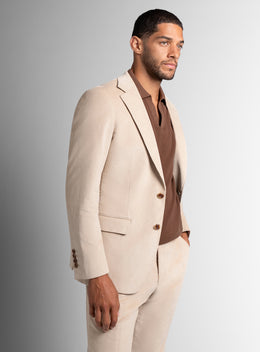Vitale Babycord Sand Beige Sport Jacket