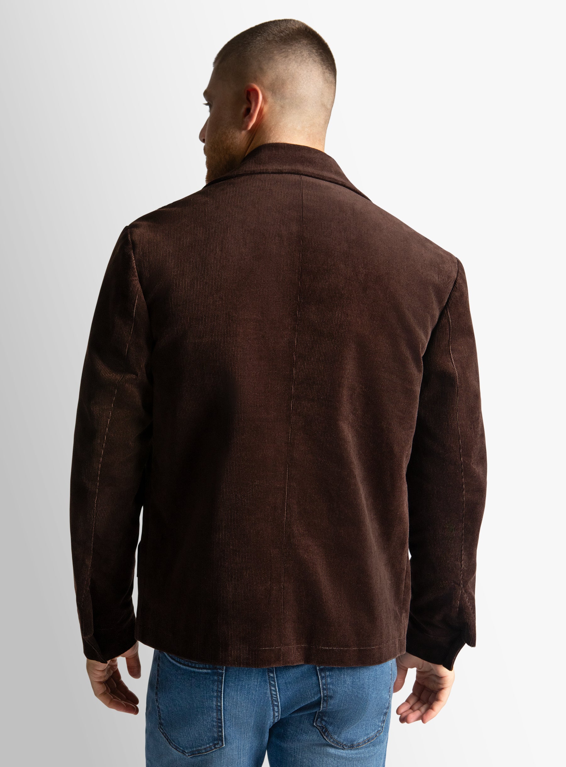 Santino Chocolate Corduroy Jacket