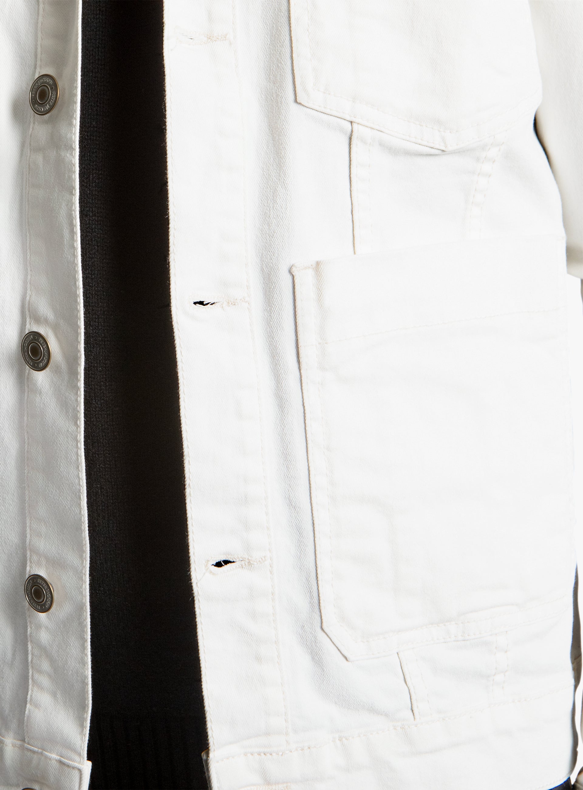 Alessio Off White Denim Jacket
