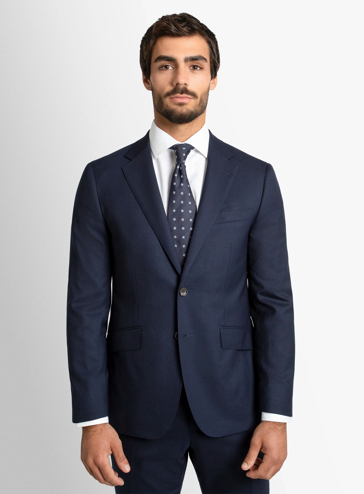 Signature Twill Navy Suit Jacket