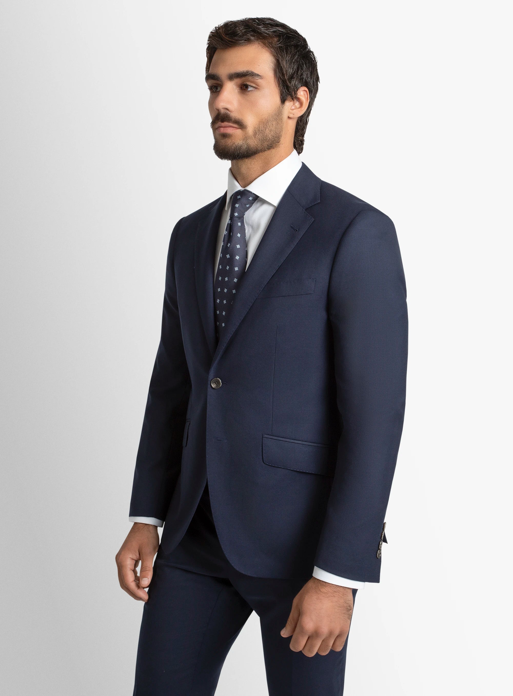 Madrid Navy Twill Jacket