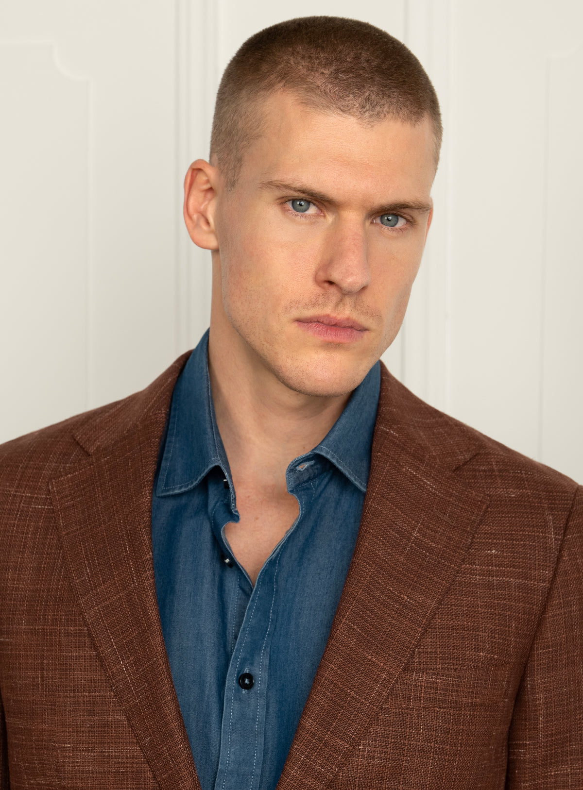 Vitale Basketweave Orange Sport Jacket