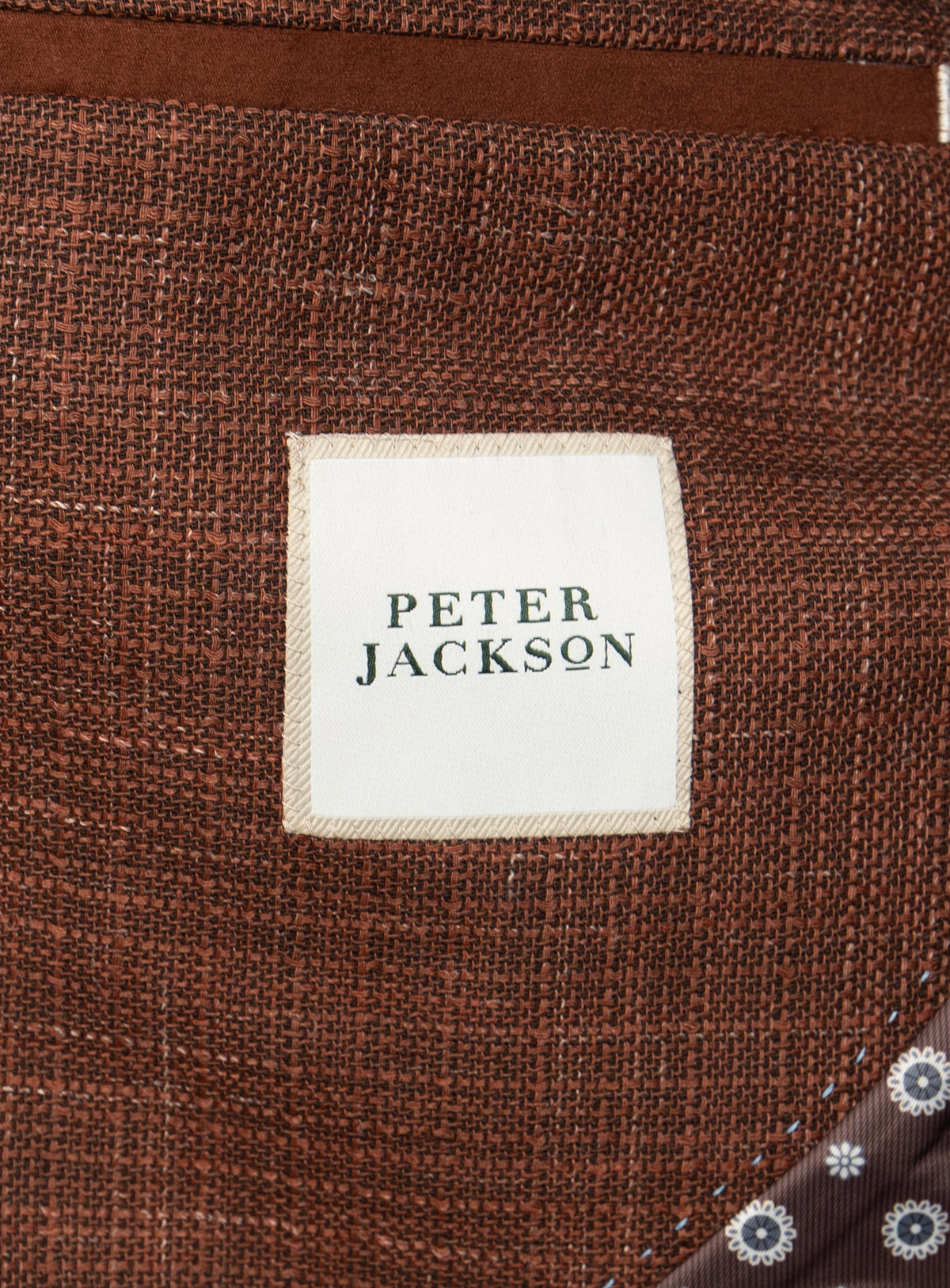 Vitale Basketweave Orange Sport Jacket