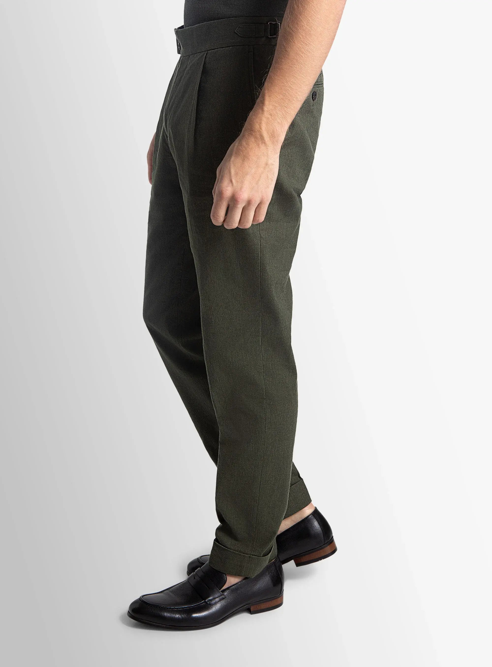 Santorini Olive Trousers
