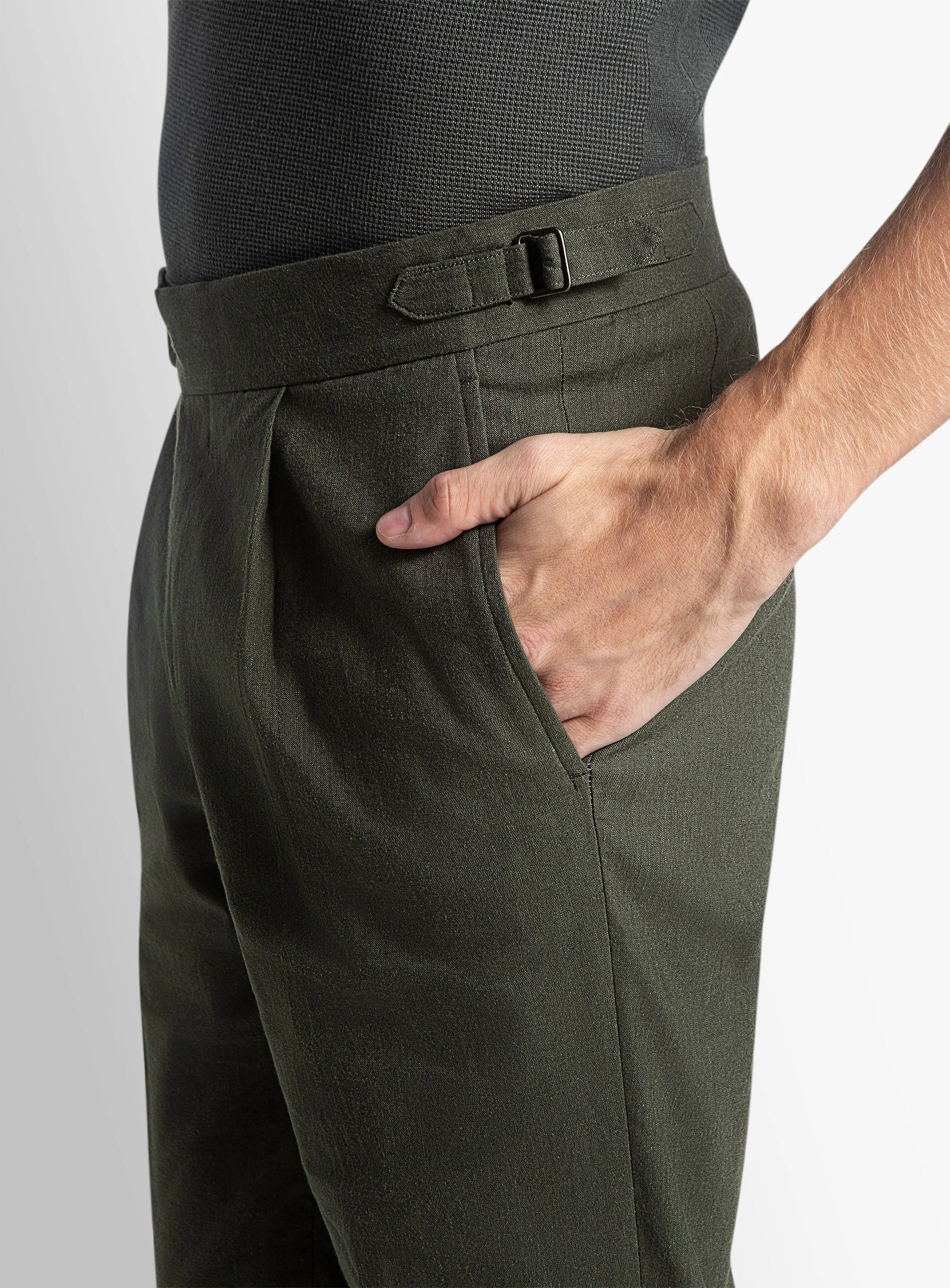 Santorini Olive Trousers