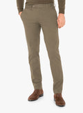 Carmine Khaki Green Chino Pants