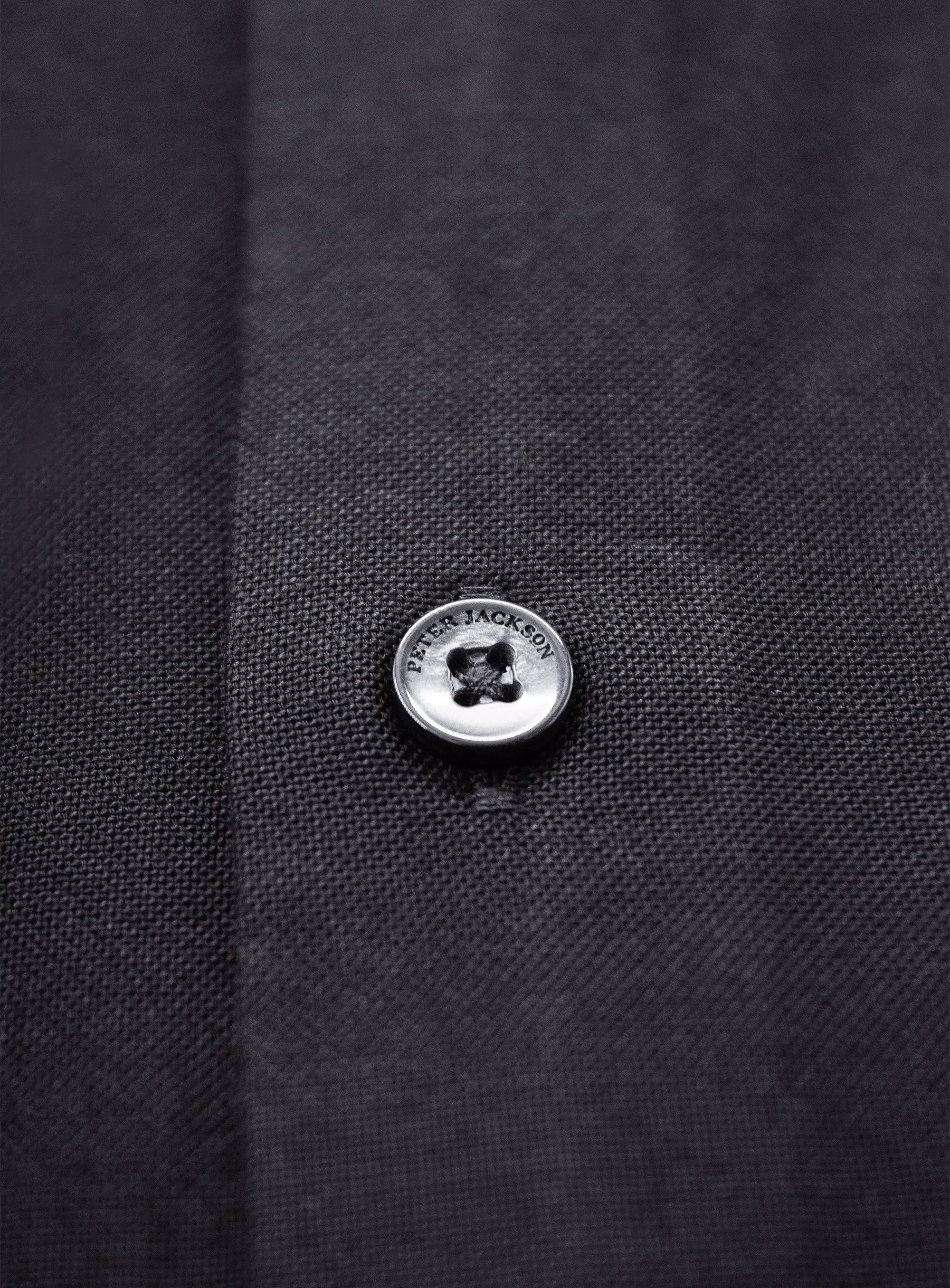 Merano Black Oxford Shirt