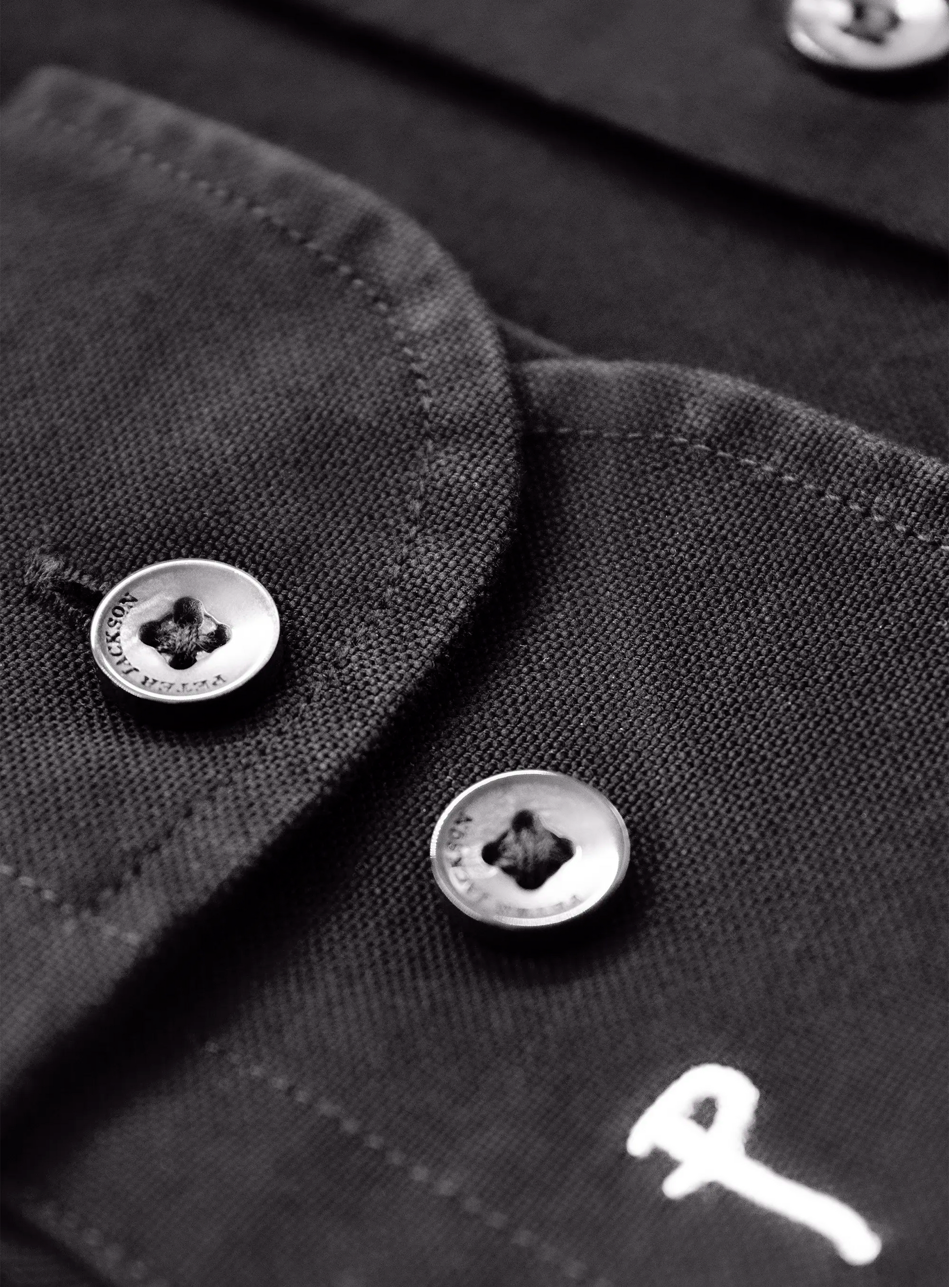 Merano Black Oxford Shirt