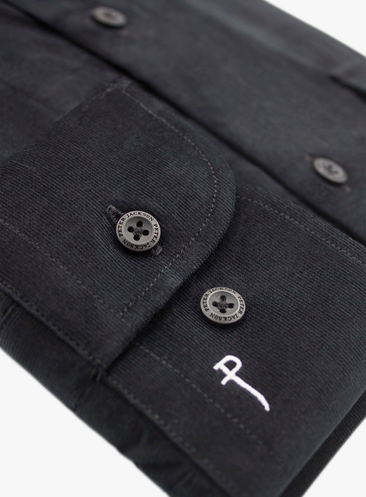 Piercarlo BabyCord Black Shirt