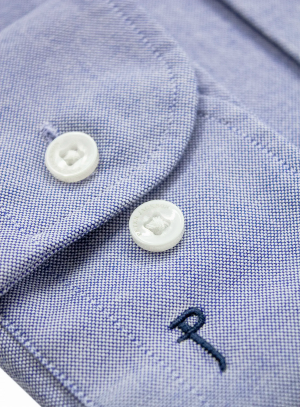 Merano Blue Oxford Shirt