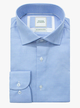 Milan Puppytooth Blue Shirt