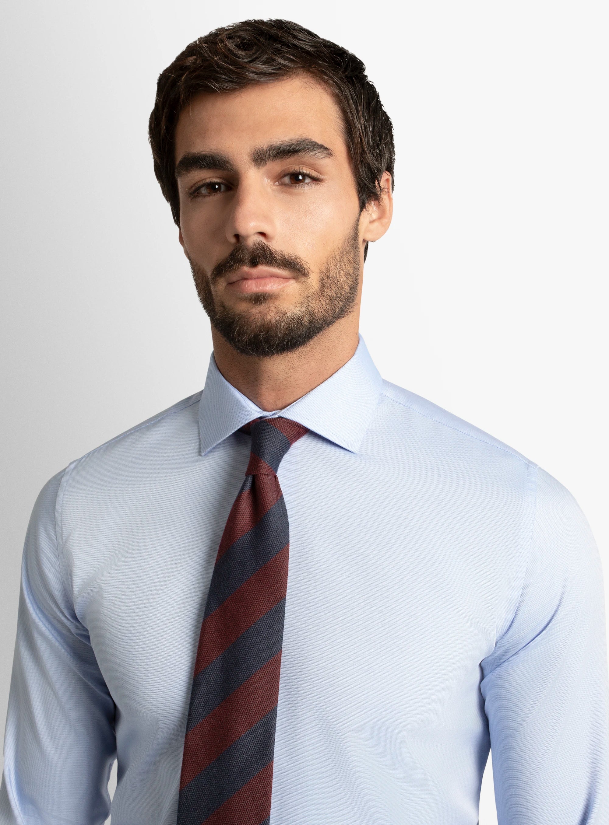 Milan Pindot Sky Shirt