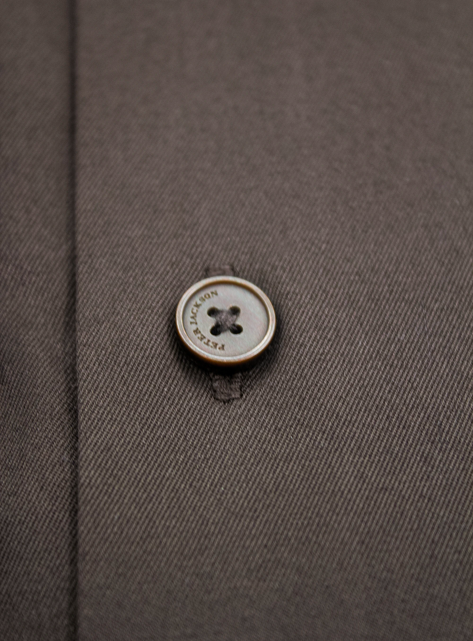 Rivioli Brown Slim Fit Shirt