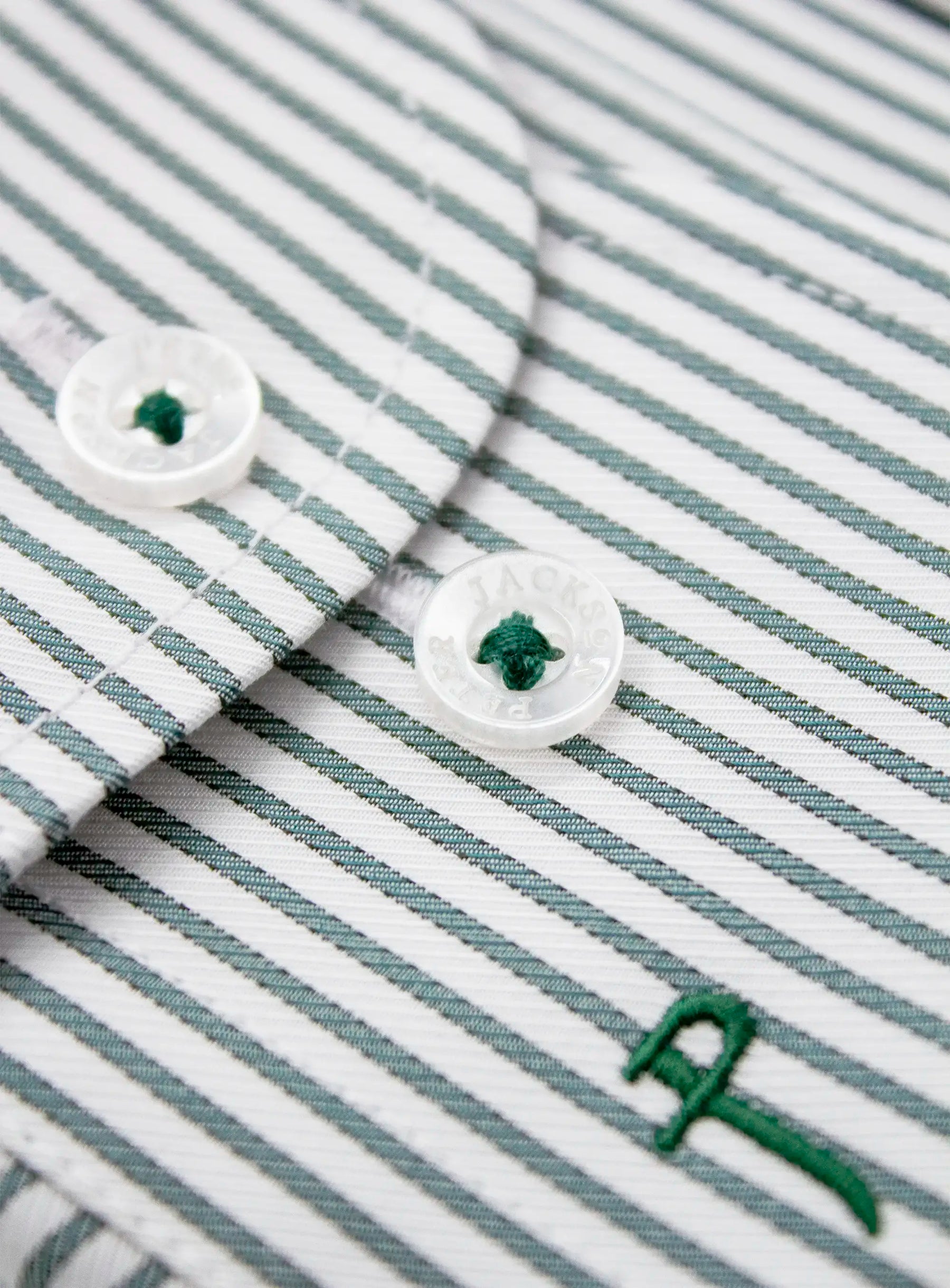 Milan Green Stripe Shirt