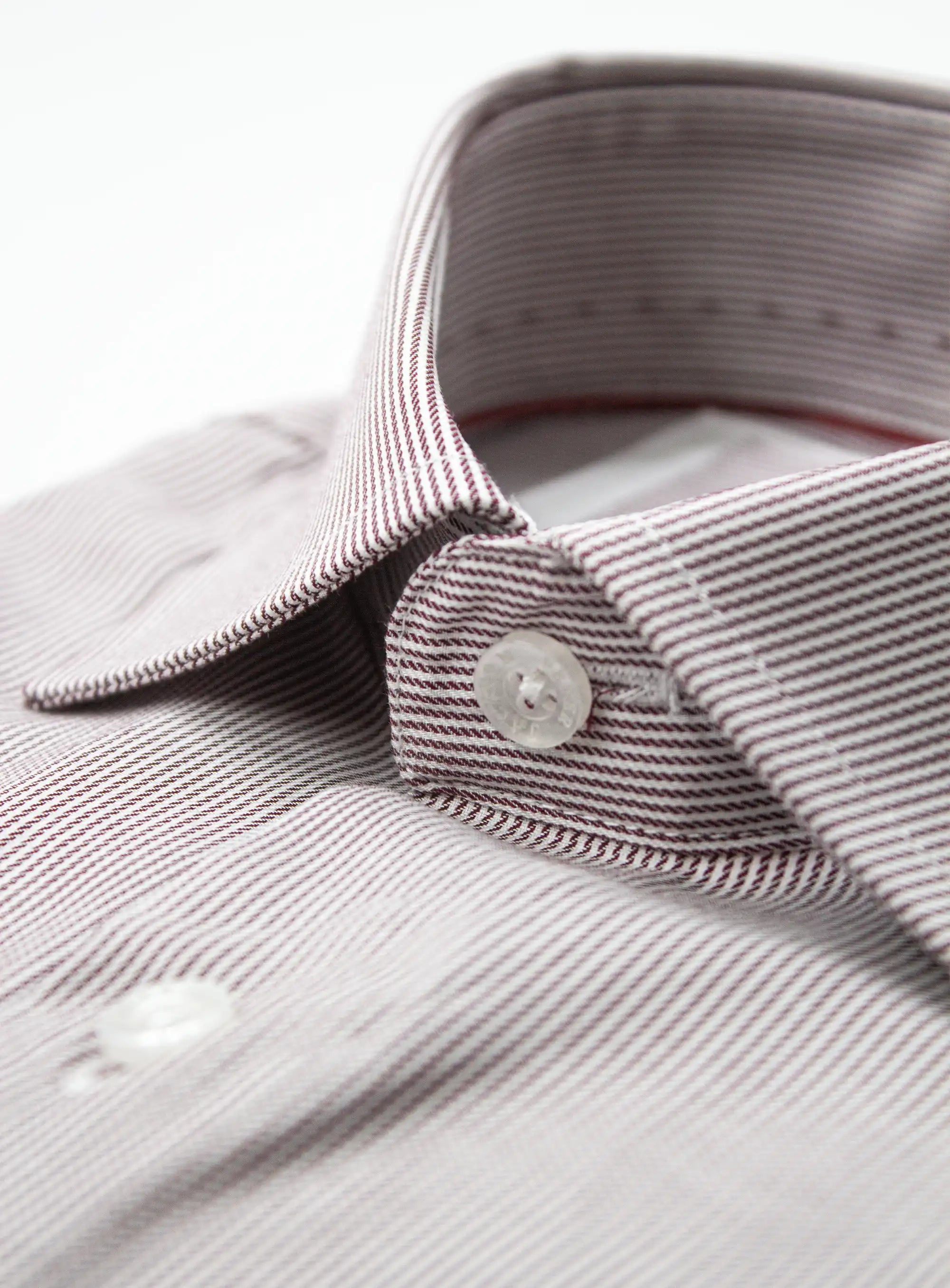Milan Stripe Mulberry Shirt