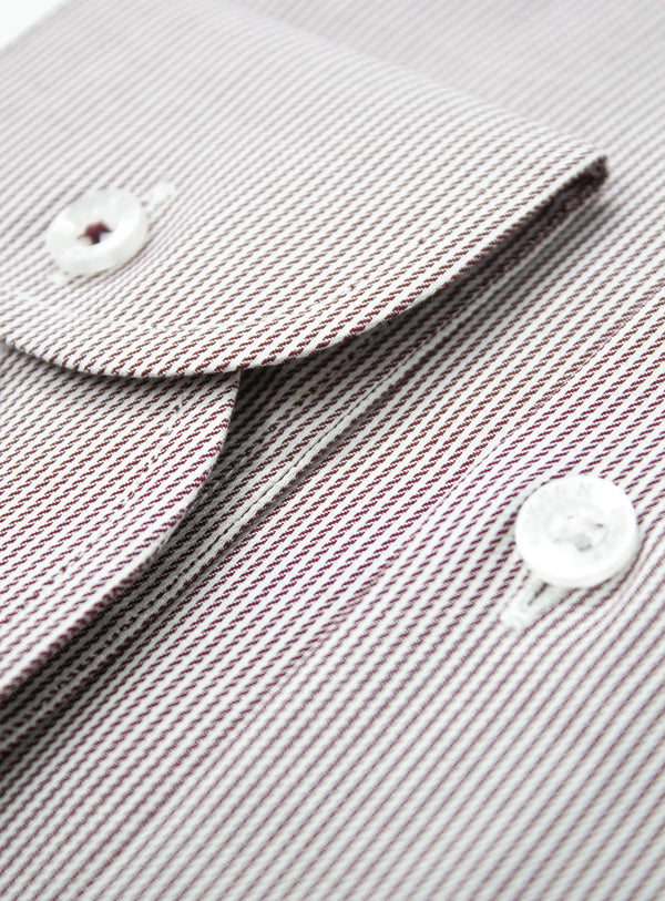 Milan Stripe Mulberry Shirt