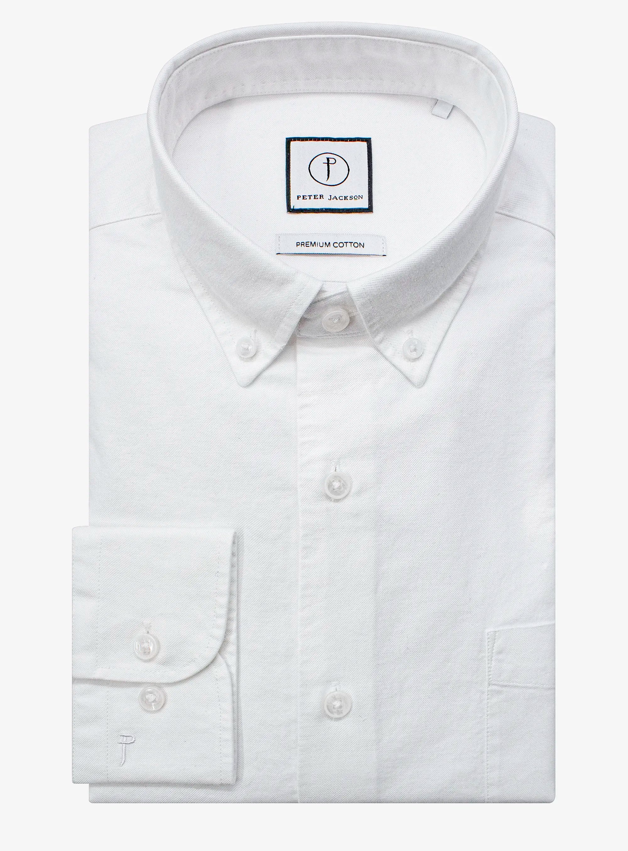 Merano White Oxford Shirt