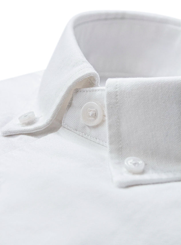 Merano White Oxford Shirt