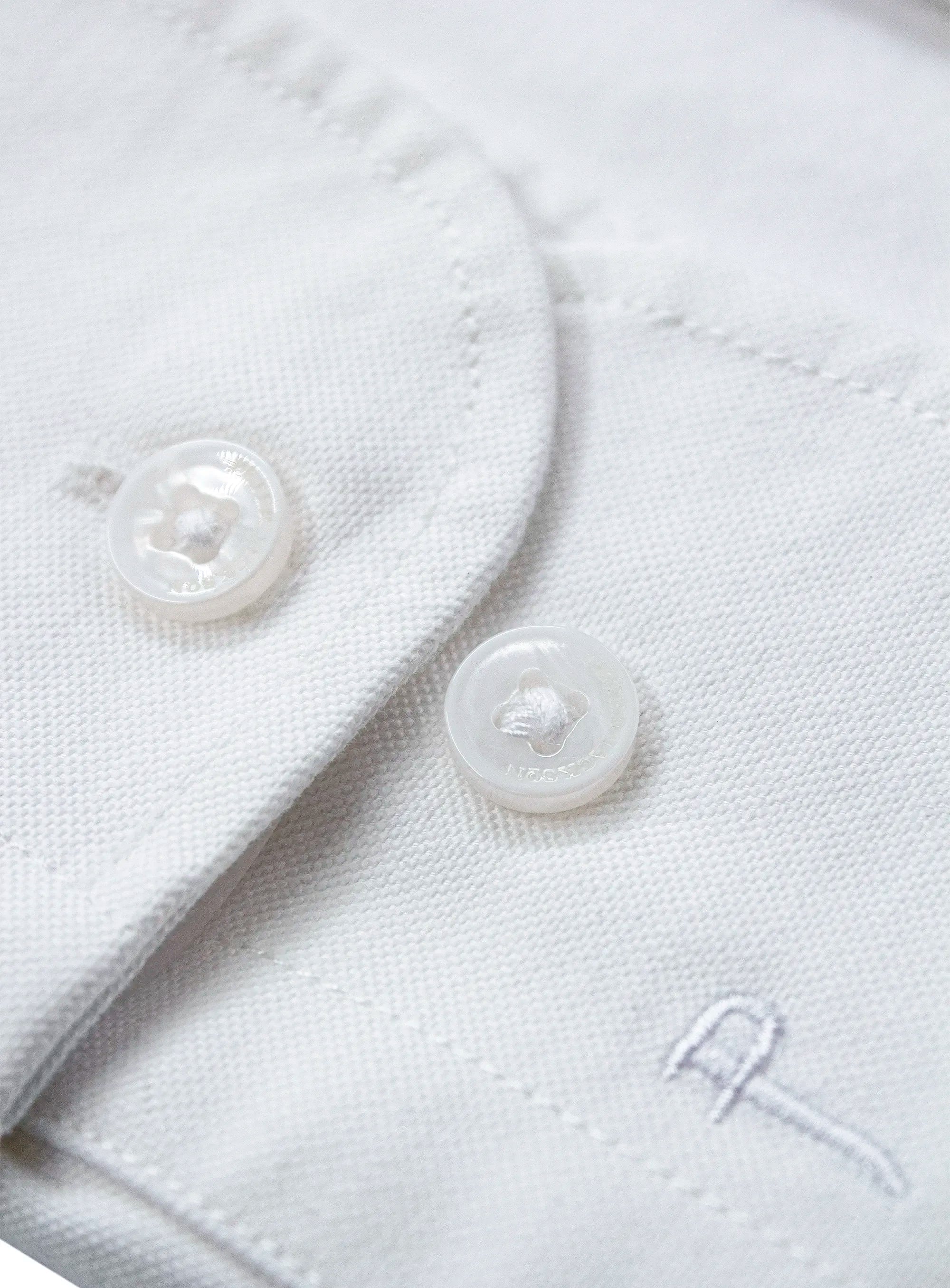 Merano White Oxford Shirt
